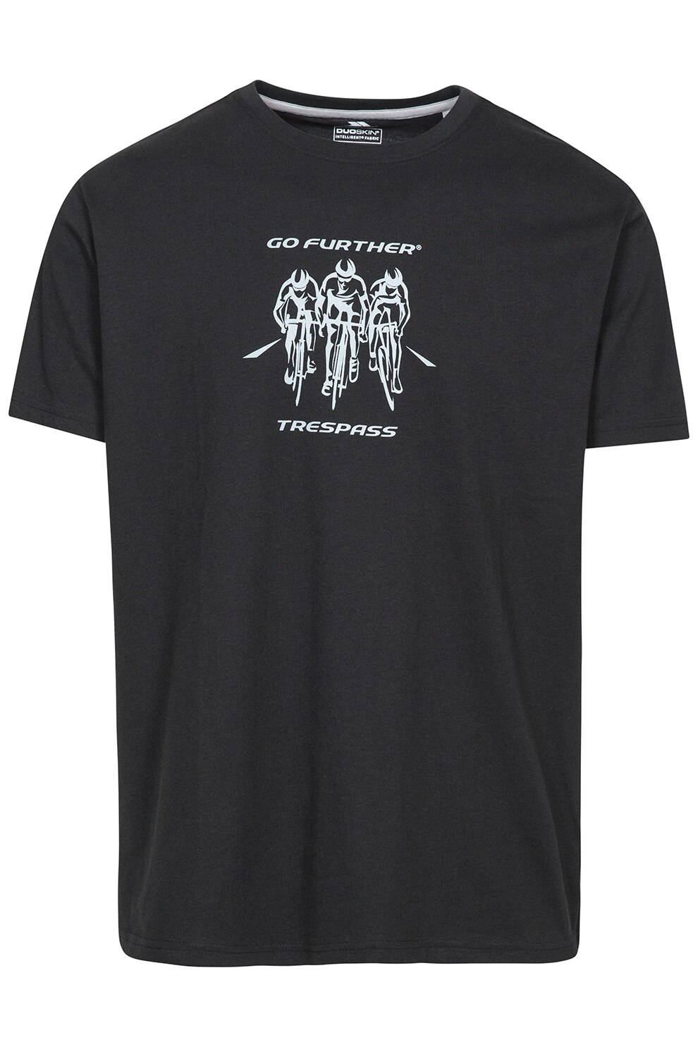 Trespass, Tricou cu model grafic Chained, Negru, M