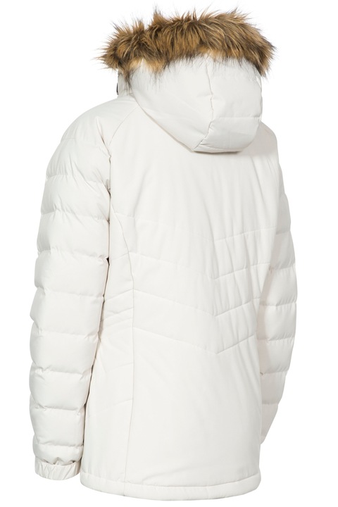 Trespass, Geaca cu vatelina si gluga Nadina, Alb murdar, XL