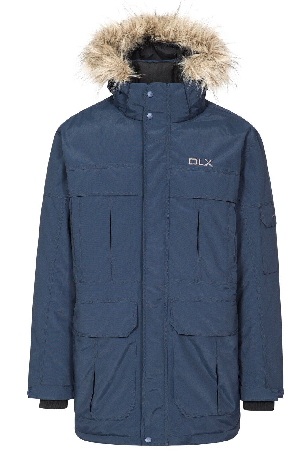 Trespass, Geaca impermeabila cu umplutura de puf Highland, Albastru inchis