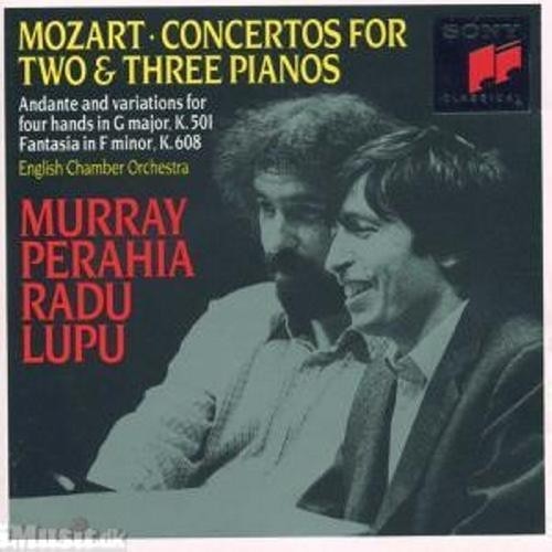 Murray Perahia, Radu Lupu-Concertos For 2 & 3 Pianos-Mozart-CD