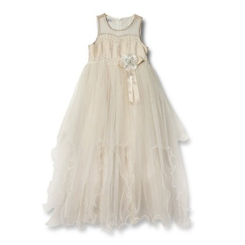 Rochie fete Fairy Tale 15086 Bej Rochie fete Fairy Tale 15086 Bej