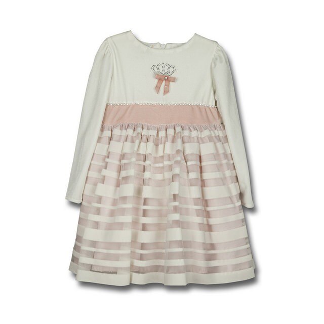 Rochie fete Queen 15012 Roz