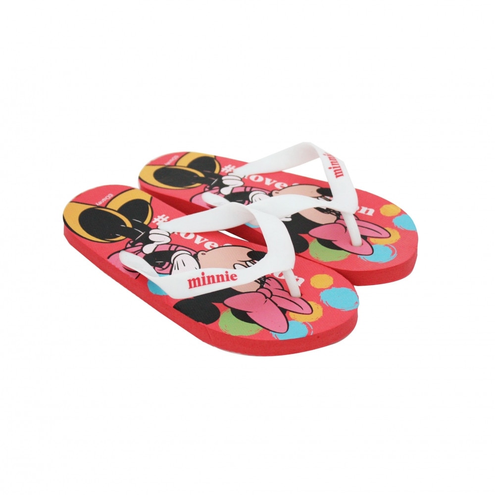Papuci de baie/Plaja, Disney, Minnie Mouse, Multicolor, Multicolor