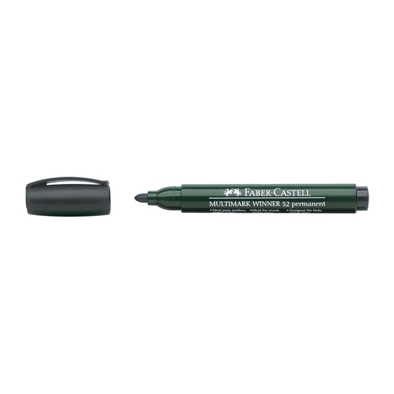 Marker permanent Faber Castell 157899 negru