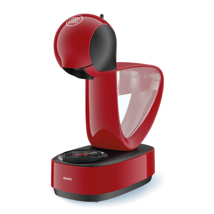 Krups KP1705 Nescafé® Dolce Gusto® Infinissima kapszulás kávéfőző, 1500W, 15 bar, 0.8 literes víztartály, Piros