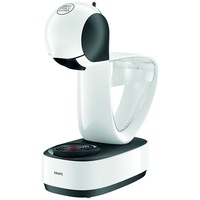 Espressor cu capsule Krups NESCAFÉ Dolce Gusto Infinissima KP1701, 1500 W, 15 bari, functie eco, capacitate rezervor 1.2 L, alb