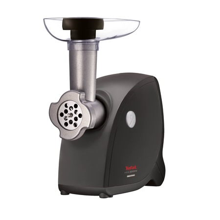 Masina de tocat Tefal HV4 NE411837, 2000 W, 2.3kg/min, 3 site Accesoriu pentru carnati, Negru
