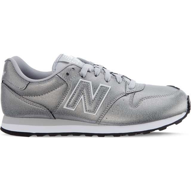 New Balance, Pantofi sport din material sintetic, Gri, 37 EU