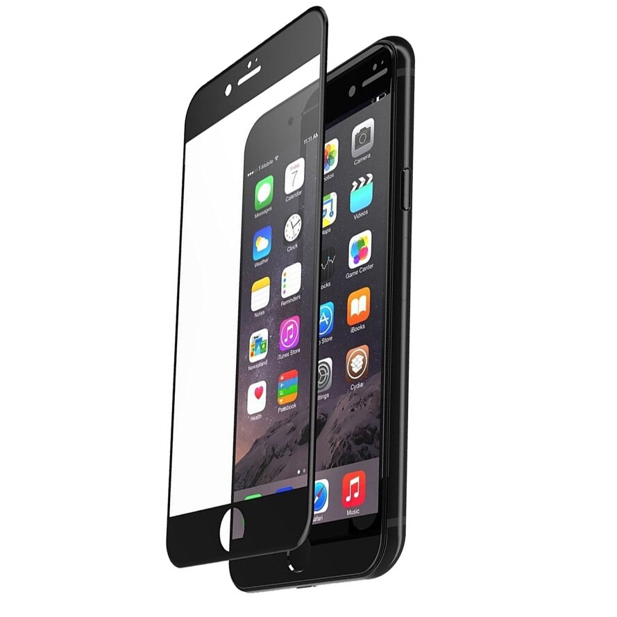 Folie de protectie Tellur Sticla securizata 3D pentru Apple iPhone 8 / iPhone 7, Negru