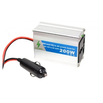 Invertor auto 200W Chaomin 12V - 220V cu iesire USB 2A Invertor auto 200W Chaomin 12V - 220V cu iesire USB 2A