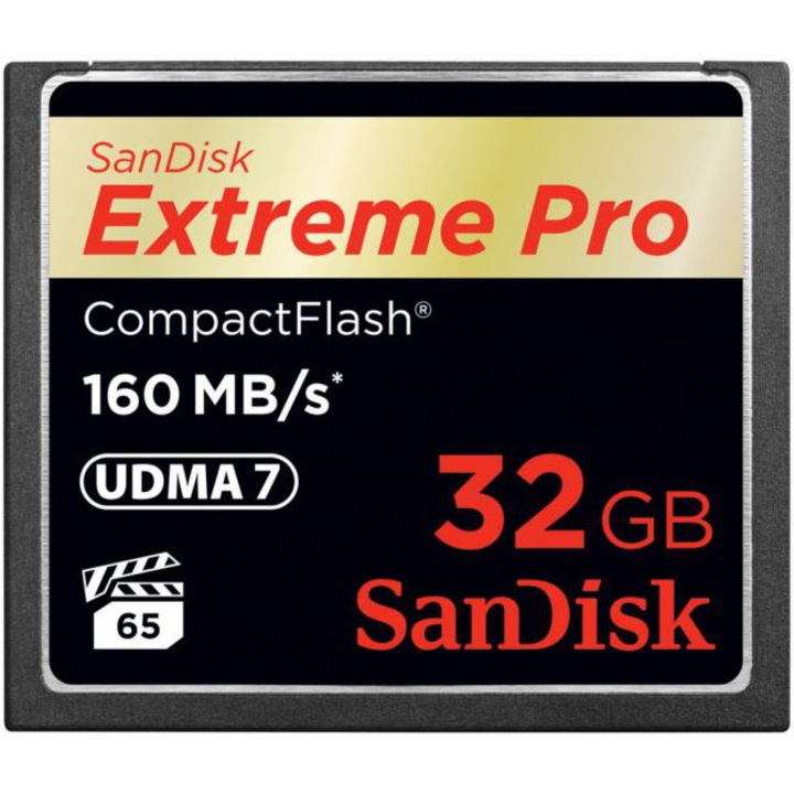 Карта памет SanDisk Extreme Pro CompactFlash, 32 GB