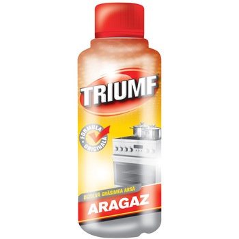 Solutie curatare aragaz Triumf, 375 ml Solutie curatare aragaz Triumf, 375 ml
