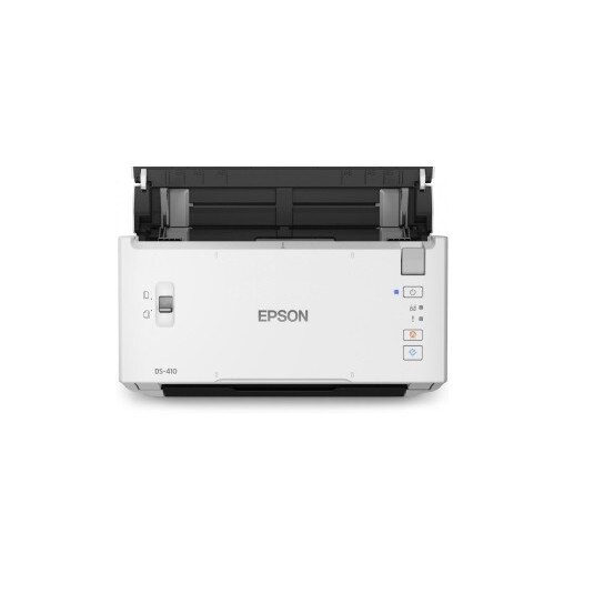 Pachet Scanner Epson WorkForce DS-410 - B11B249401 + Suport magnetic Tellur MCM3 pentru ventilatie, plastic, Negru
