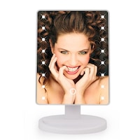 oglinda mare machiaj cu iluminare led reglabila  rotativa 360 grade  27 cm urban trends  imagen 47_0_
0