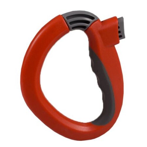 Dispozitiv One-Trip Grip, pentru manevrat si transportat bagaje multiple, suport pentru sacose, umerase sau alte obiecte cu toarta, rosu, FMD016