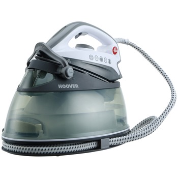 Statie de calcat Hoover Ironvision PRB2500B 011, 2500W, 2 L, 4.5 bari, Indicator nivel apa, Alb/ Gri Statie de calcat Hoover Ironvision PRB2500B 011, 2500W, 2 L, 4.5 bari, Indicator nivel apa, Alb/ Gri