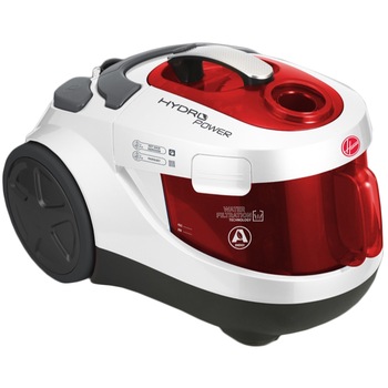 Aspirator cu filtrare prin apa Hoover Hydropower HY71PET 011 700W, Filtru Lavabil Epa, Rosu/ Alb Aspirator cu filtrare prin apa Hoover Hydropower HY71PET 011 700W, Filtru Lavabil Epa, Rosu/ Alb