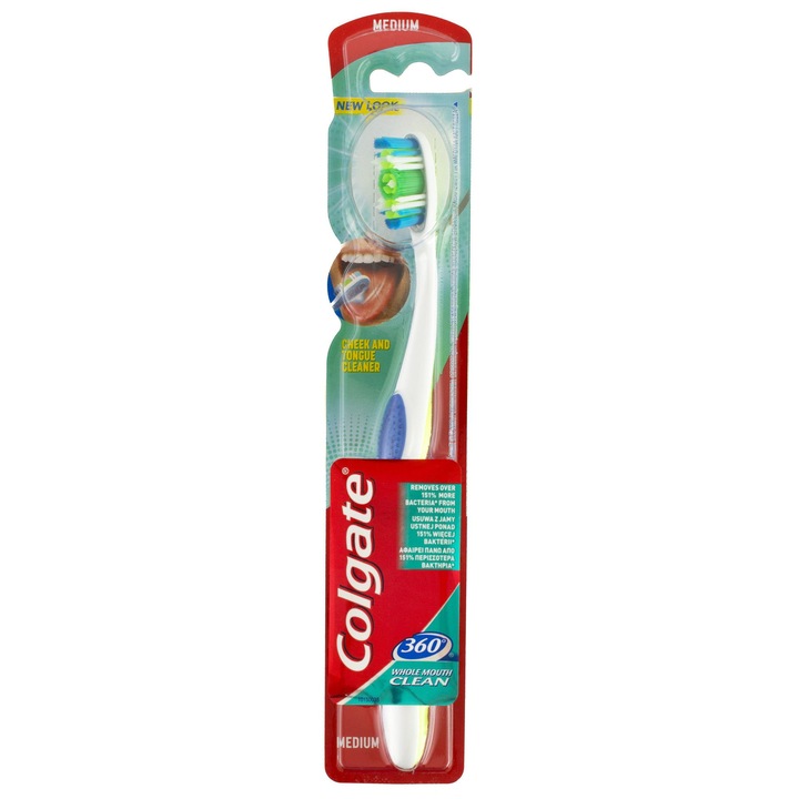 Periute de dinti 360 medium Colgate