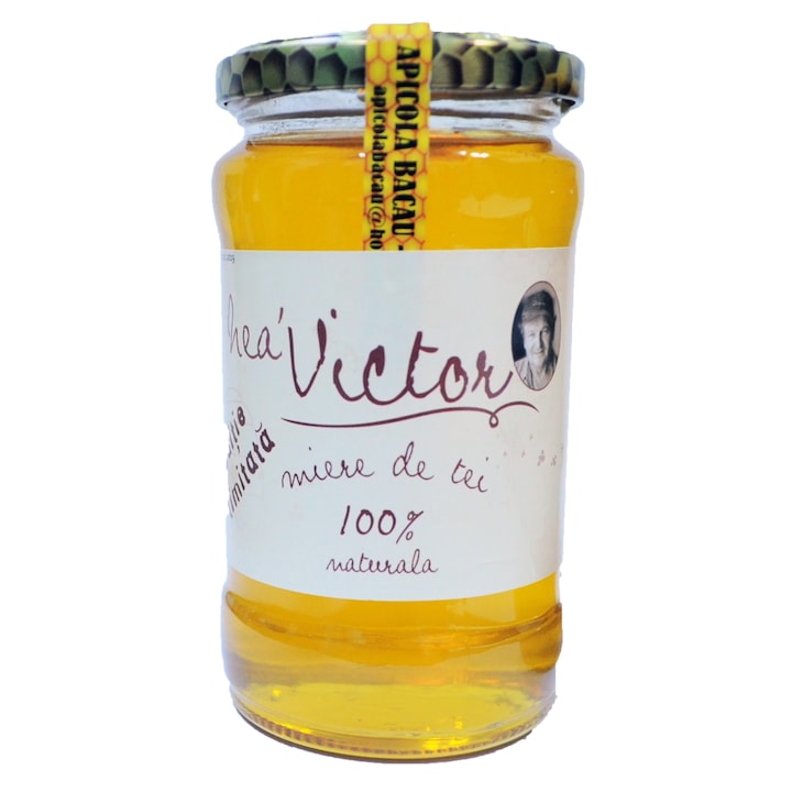 Miere de tei 100% naturala, Mierea lui Nea Victor, 250 gr