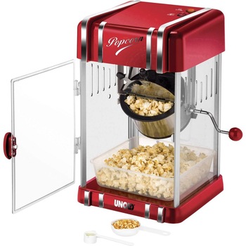 Aparat popcorn 48535 Retro, 300W, Rosu Aparat popcorn 48535 Retro, 300W, Rosu