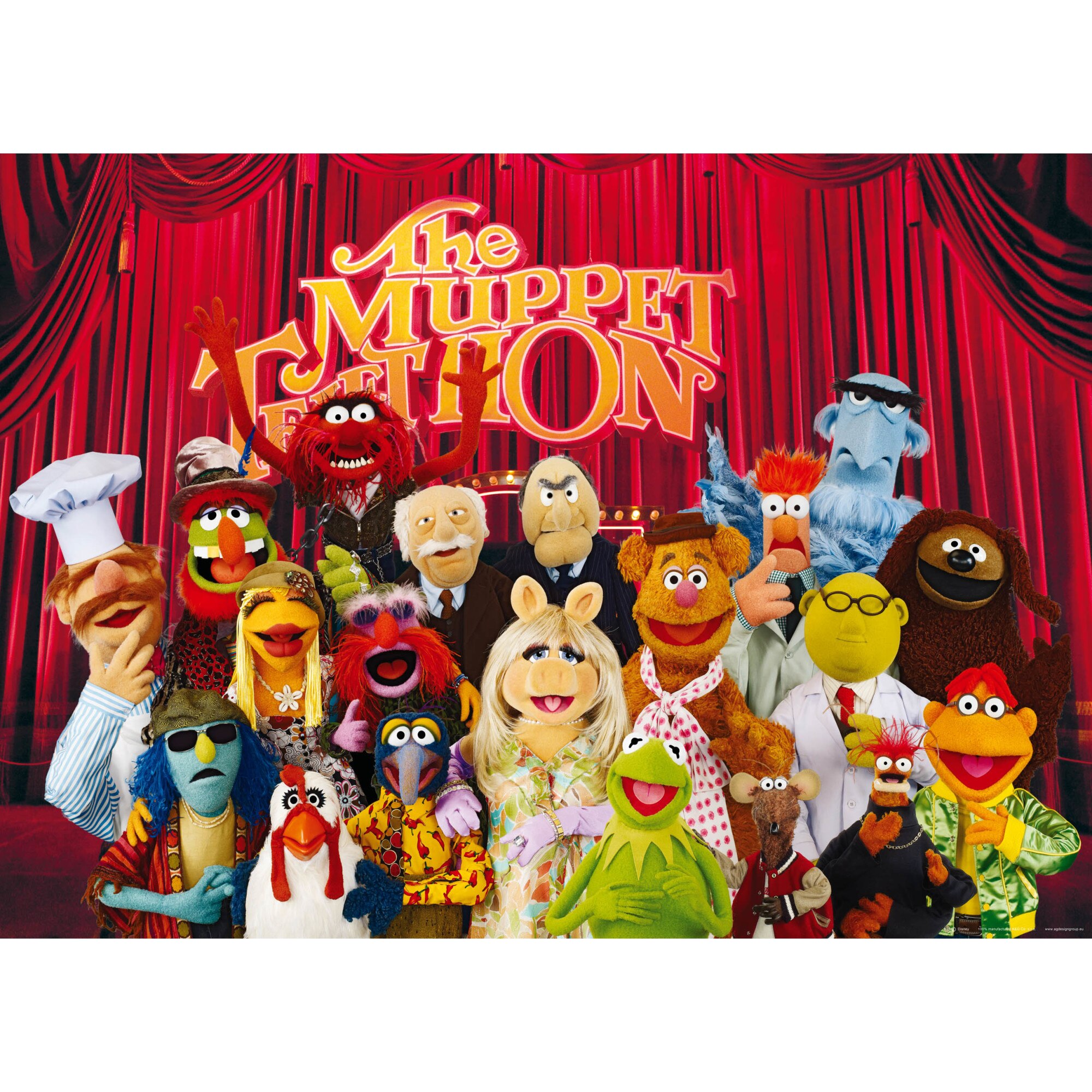 Fototapet Disney AG Design, Muppets FTDM0707, 160 x 115 cm