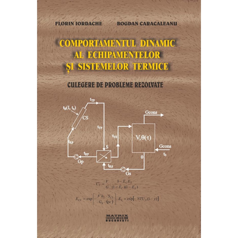 Comportamentul dinamic al echipamentelor si sistemelor termice. Culegere de probleme rezolvate, Bogdan Caracaleanu, Florin Iordache