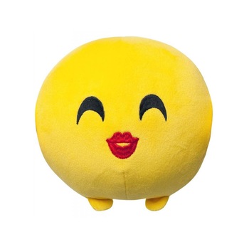 Jucarie de plus Emoticon Kissing, 11 cm - NV7900 Jucarie de plus Emoticon Kissing, 11 cm - NV7900