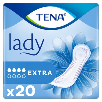 Absorbante pentru incontinenta urinara Tena Lady Extra, 20 bucati Absorbante pentru incontinenta urinara Tena Lady Extra, 20 bucati