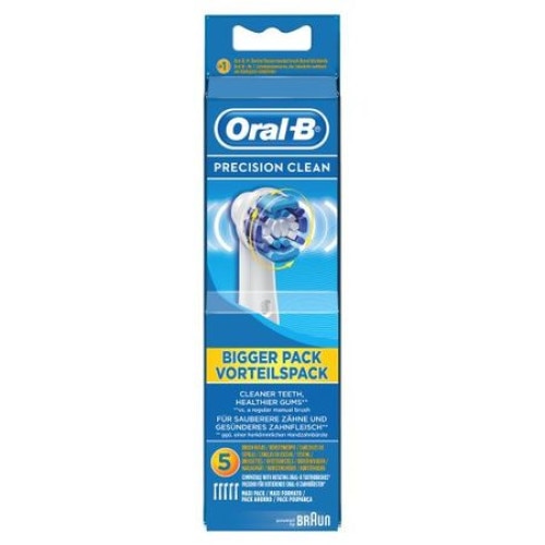 Rezerva 5 capete periuta electrica Oral-B Precision Clean + Pasta de dinti