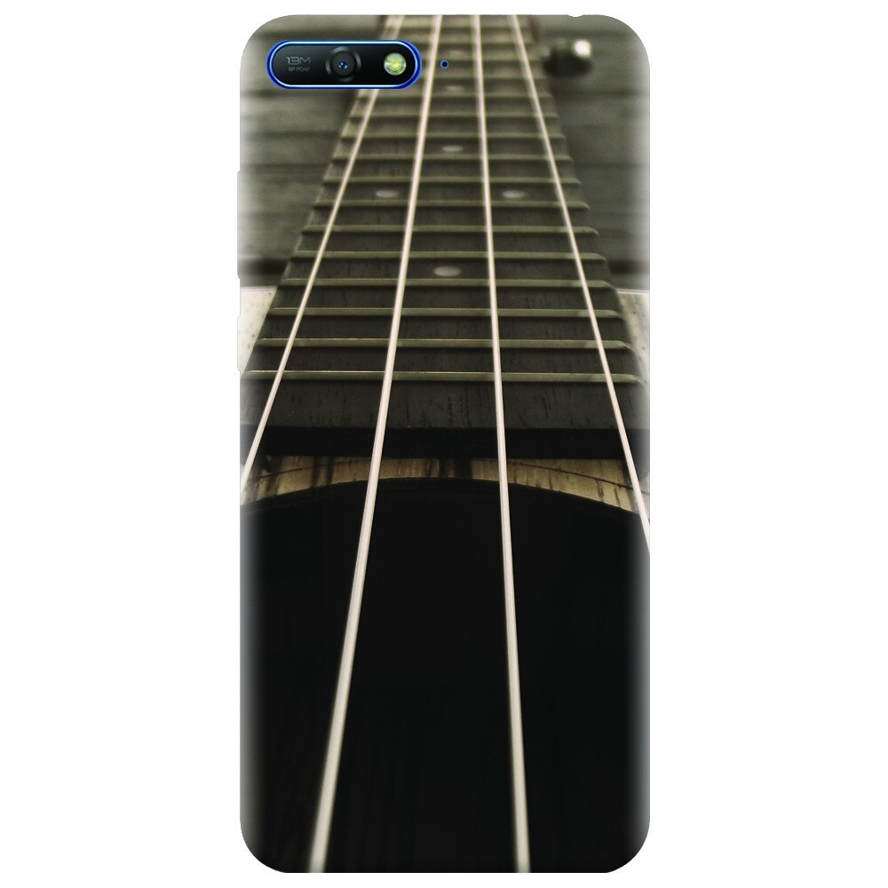 Husa silicon pentru Huawei Y6 2018, Bass Guitar