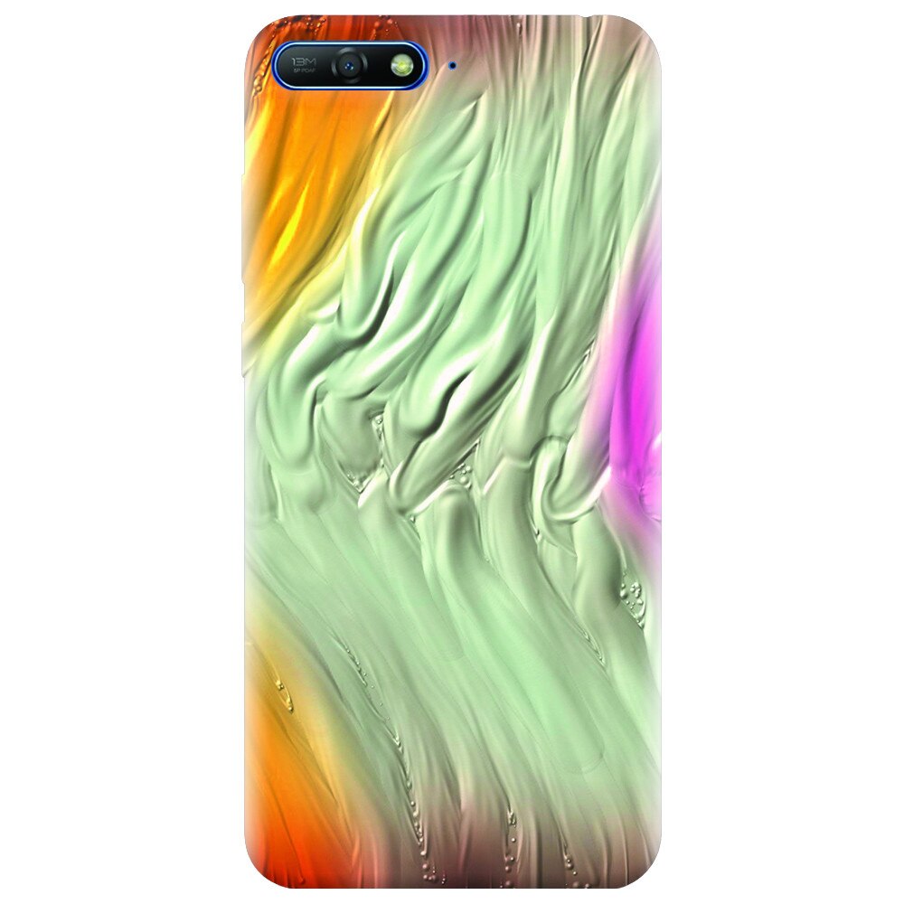 Husa silicon pentru Huawei Y6 2018, Attractive Abstract Design