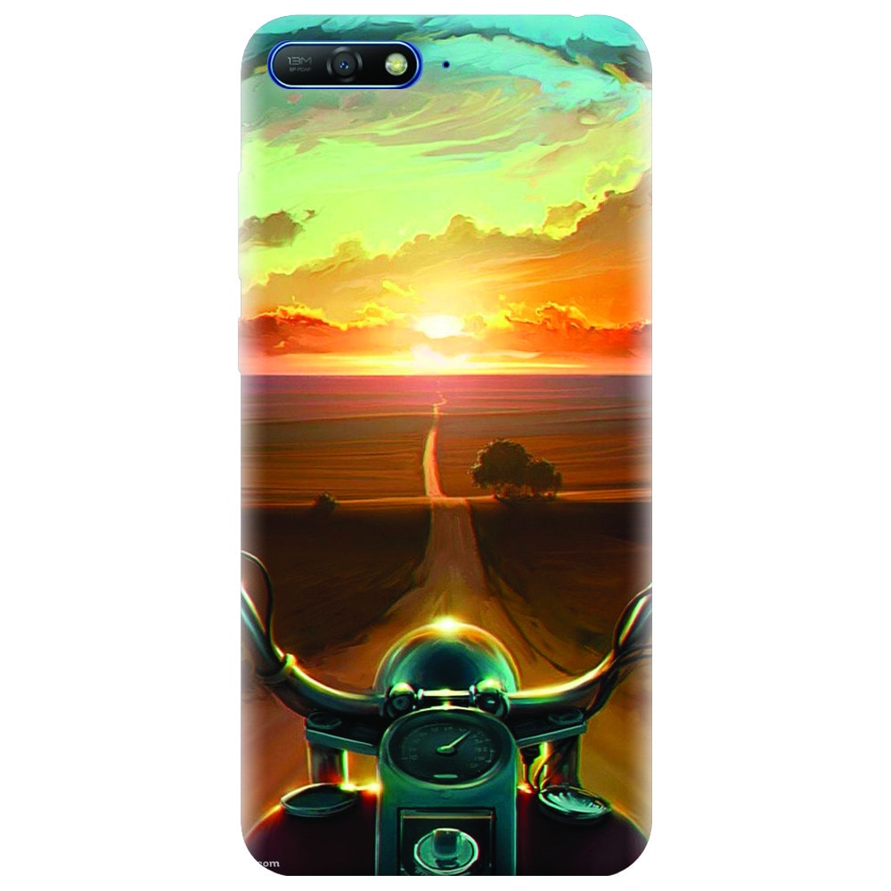 Husa silicon pentru Huawei Y6 2018, Country Road