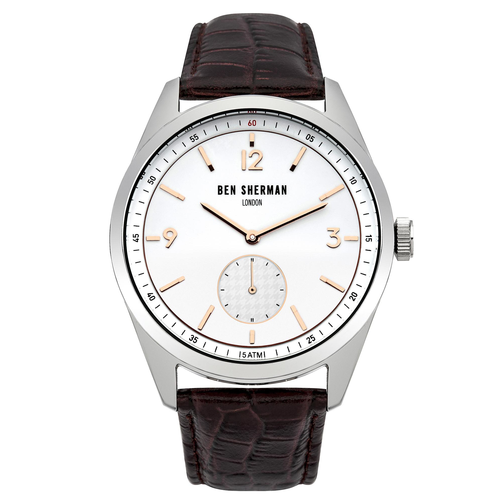 Ceas pentru barbati, Ben Sherman, curea din piele mao, WBS103BT