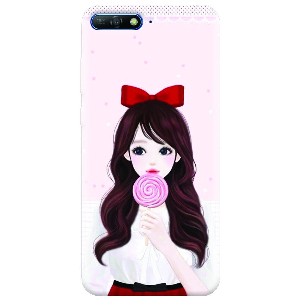 Husa silicon pentru Huawei Y6 2018, Girly 001