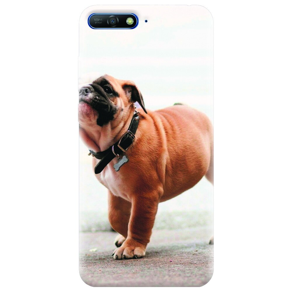 Husa silicon pentru Huawei Y6 2018, Little Dog Puppy Animal