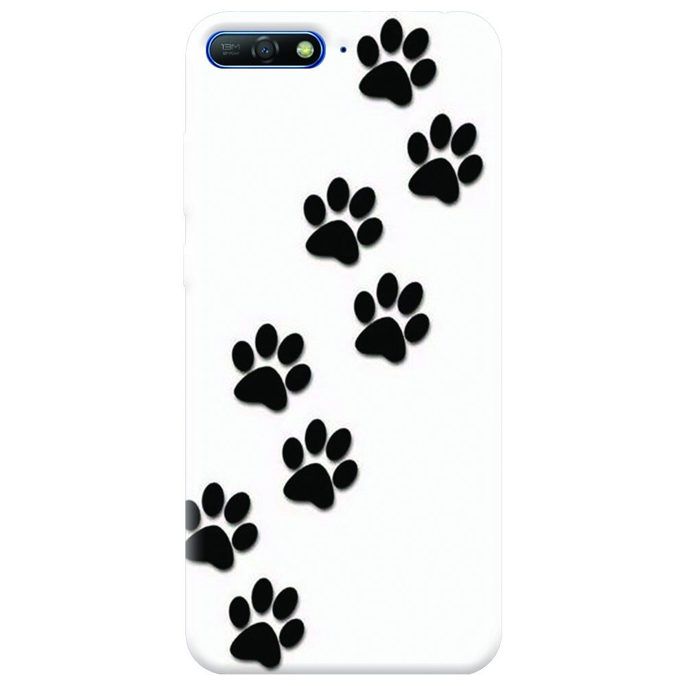 Husa silicon pentru Huawei Y6 2018, Dog Mark