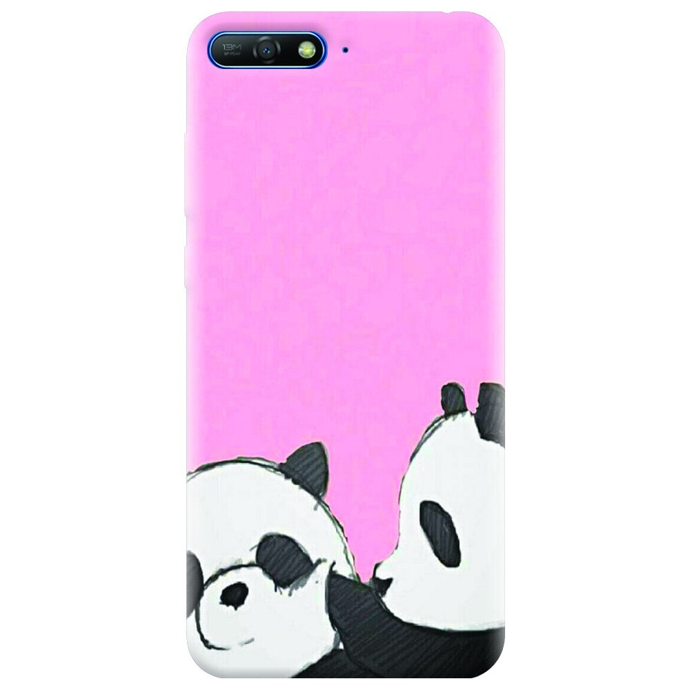 Husa silicon pentru Huawei Y6 2018, Panda