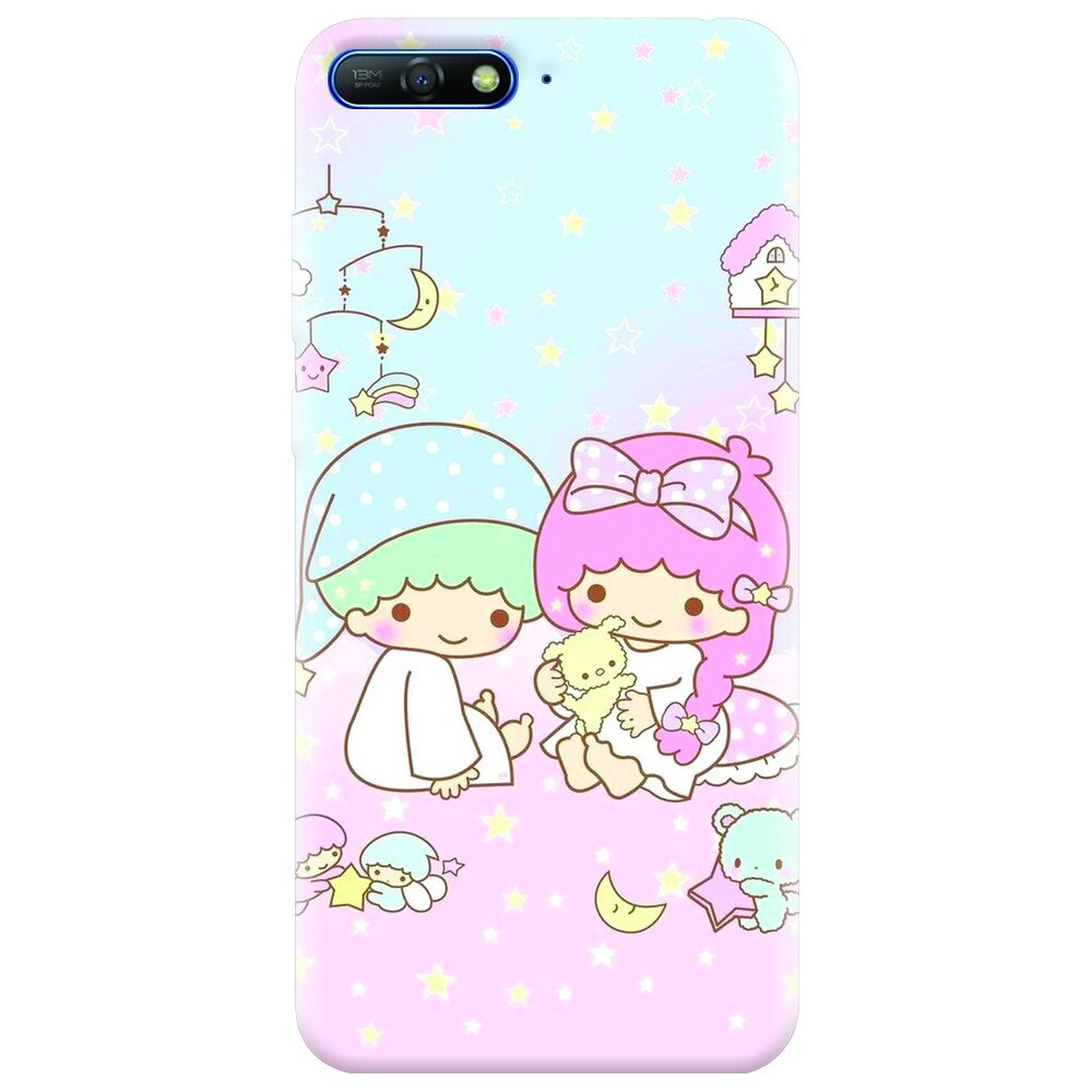 Husa silicon pentru Huawei Y6 2018, Little Twins