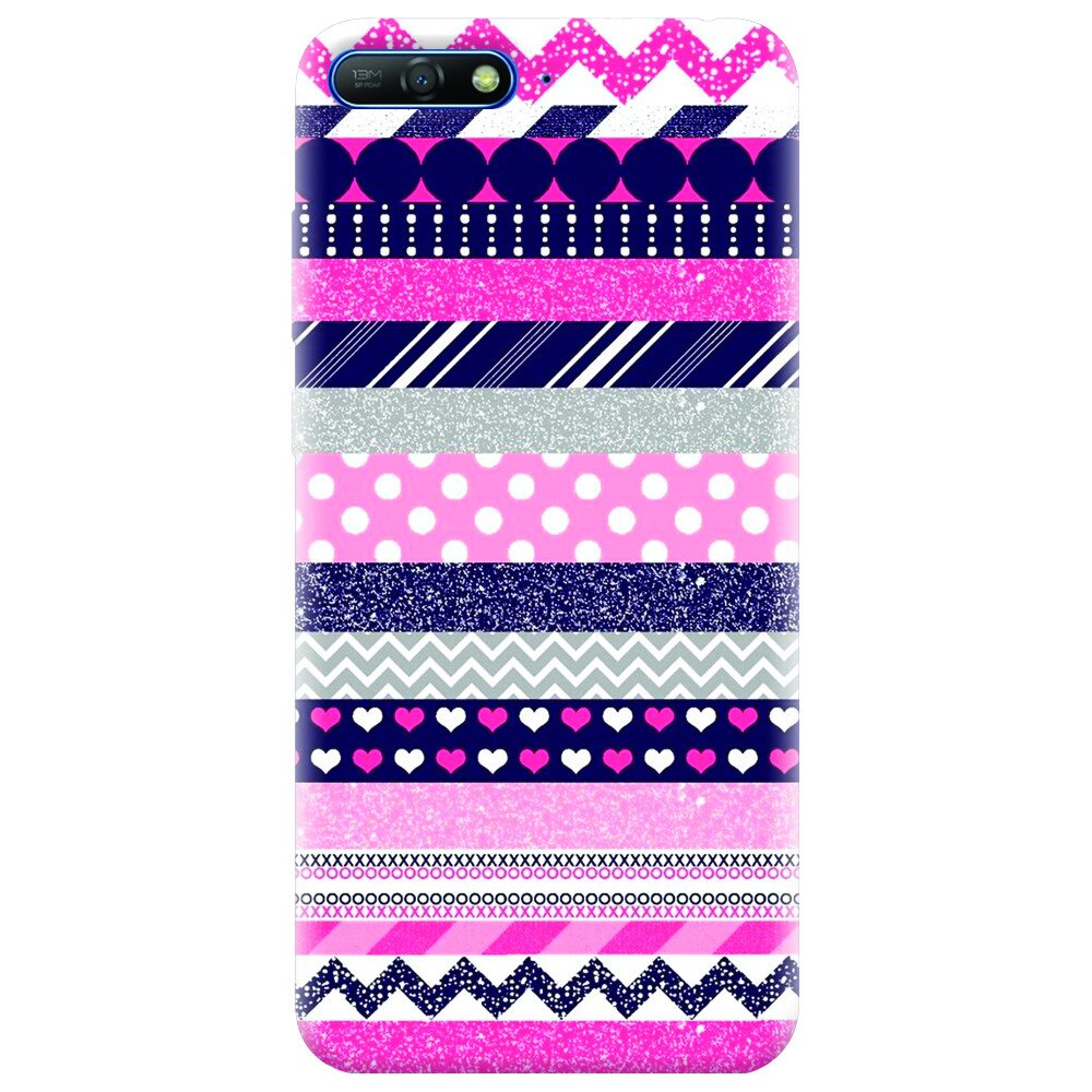 Husa silicon pentru Huawei Y6 2018, Love Pattern