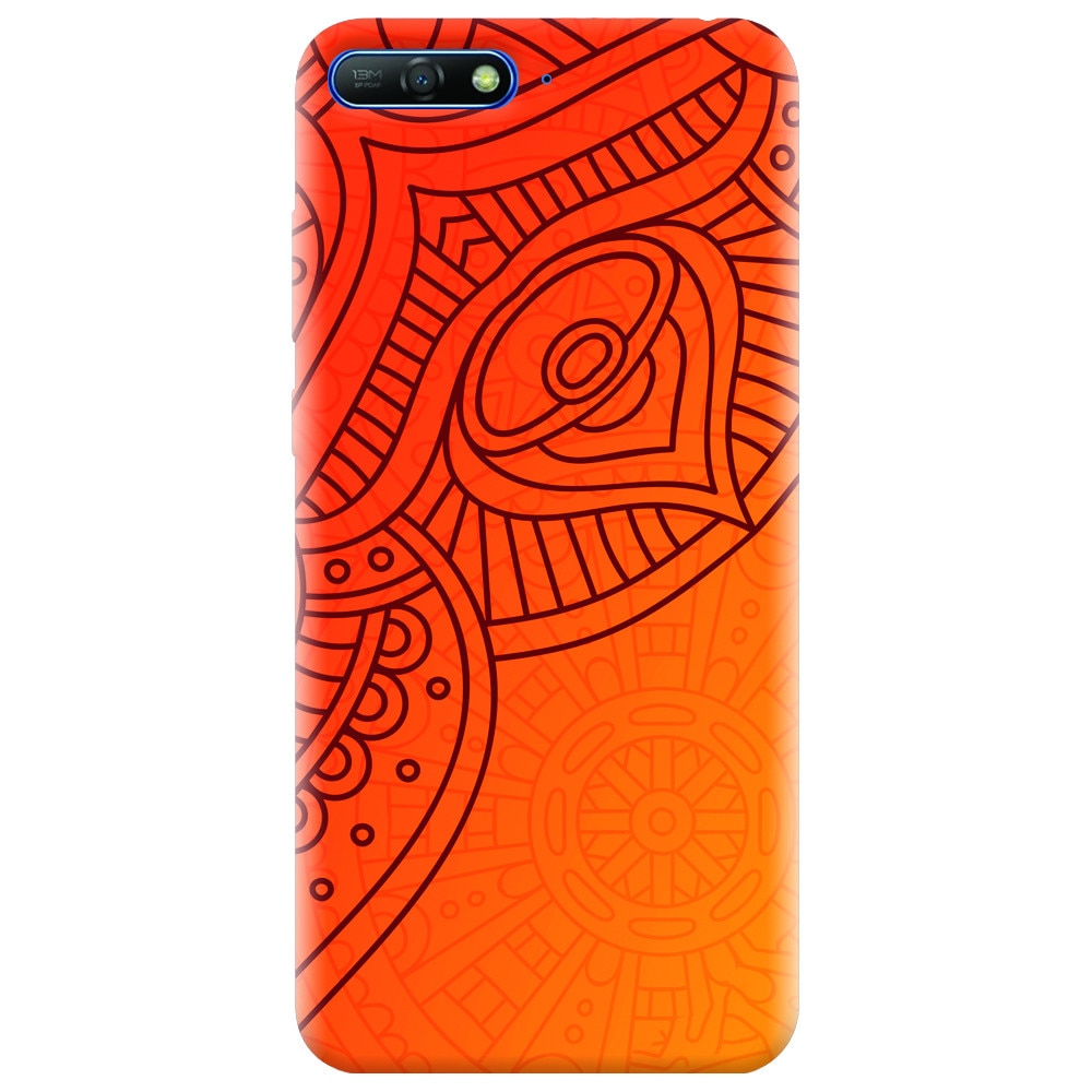 Husa silicon pentru Huawei Y6 2018, Indian Design