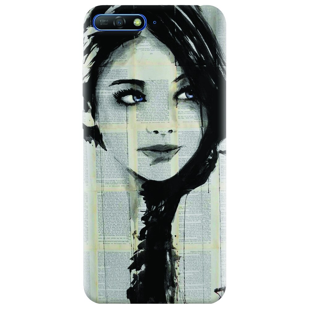 Husa silicon pentru Huawei Y6 2018, Blue Eyes