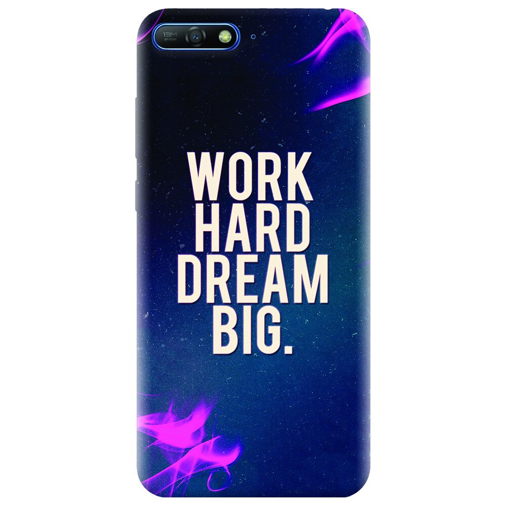 Husa silicon pentru Huawei Y6 2018, Dream Big