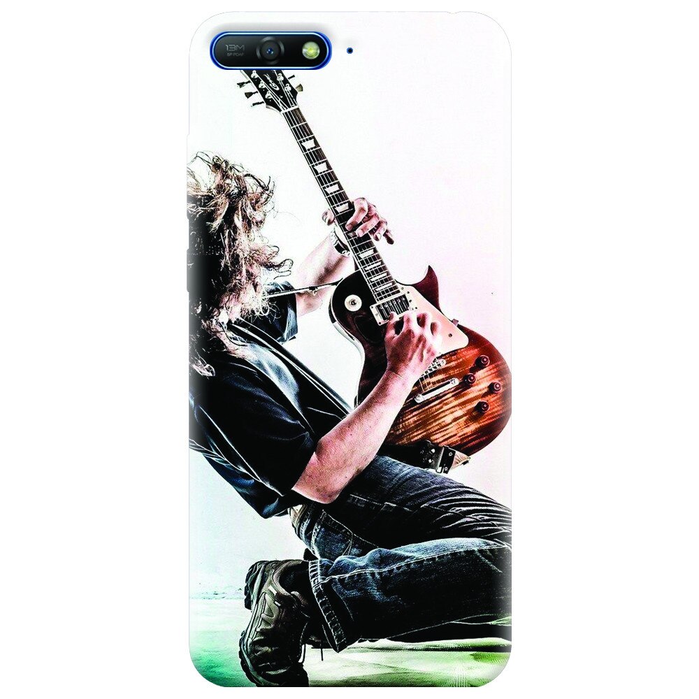 Husa silicon pentru Huawei Y6 2018, Rock Star