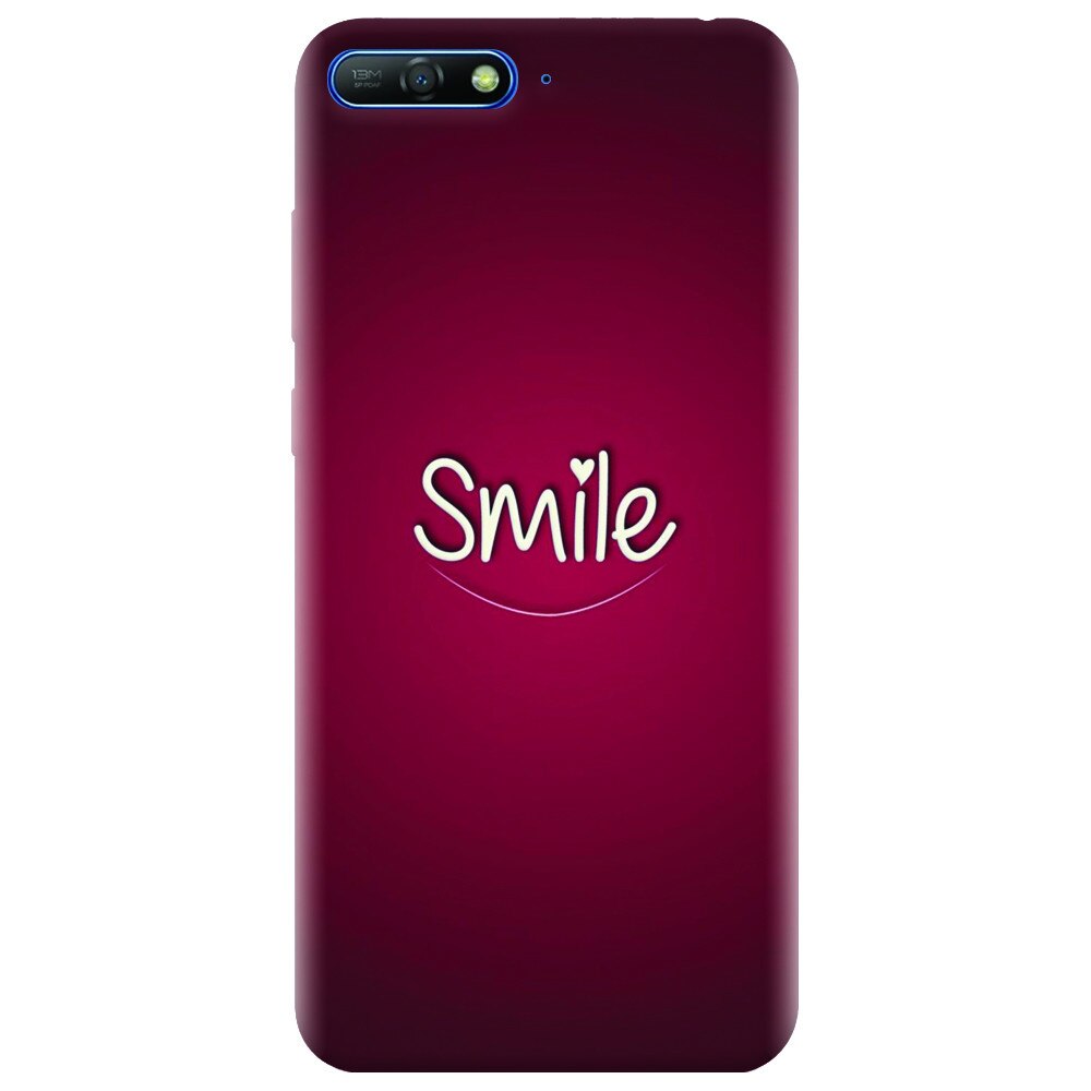 Husa silicon pentru Huawei Y6 2018, Smile Love