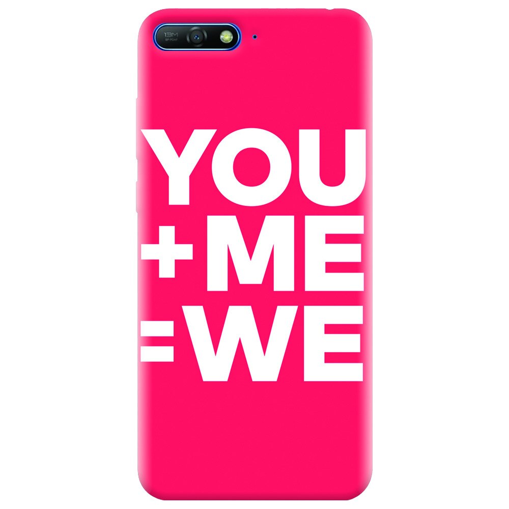 Husa silicon pentru Huawei Y6 2018, Valentine Boyfriend