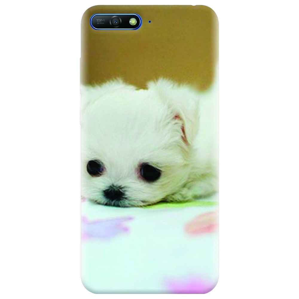 Husa silicon pentru Huawei Y6 2018, Puppies 001