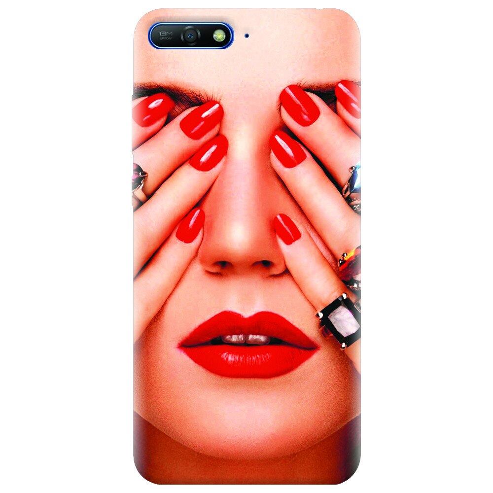 Husa silicon pentru Huawei Y6 2018, Rings On All Fingers