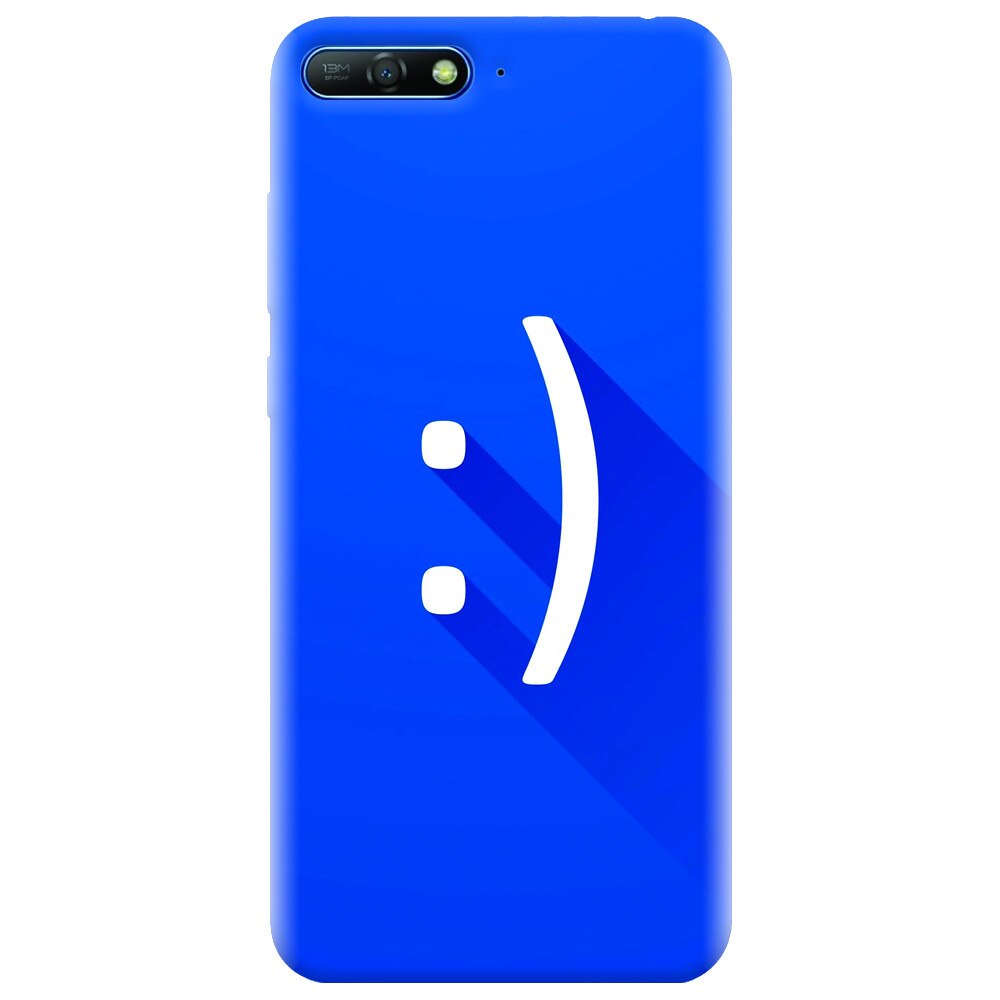 Husa silicon pentru Huawei Y6 2018, Smile