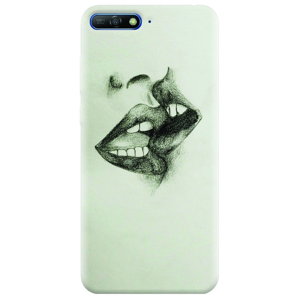 Husa silicon pentru Huawei Y6 2018, Kiss