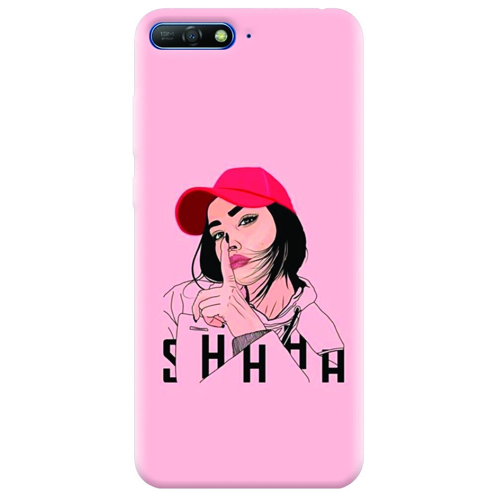 Husa silicon pentru Huawei Y6 2018, Shhh